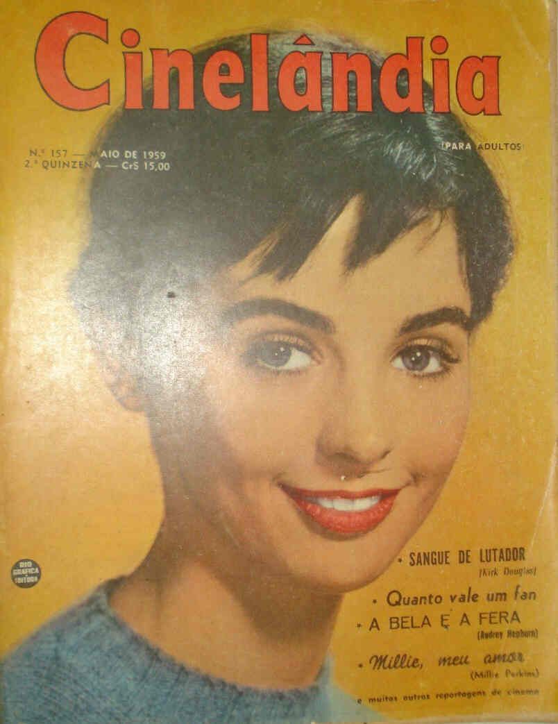 CINELANDIA (Br) magazine side cover Issue 157 May 1959