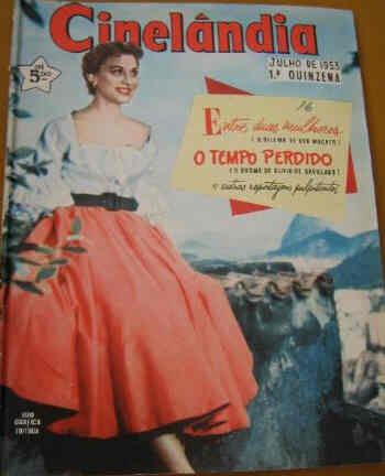 CINELANDIA (Br) magazine side cover Issue 16  1953