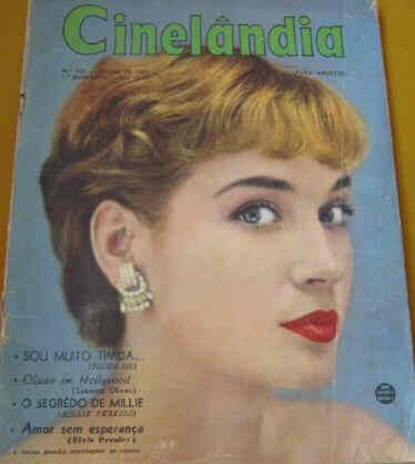 CINELANDIA (Br) magazine side cover Issue 160  1959