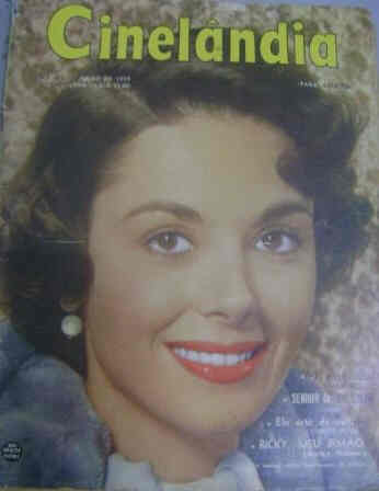 CINELANDIA (Br) magazine side cover Issue 161  1959