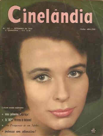 CINELANDIA (Br) magazine side cover Issue 165  1959
