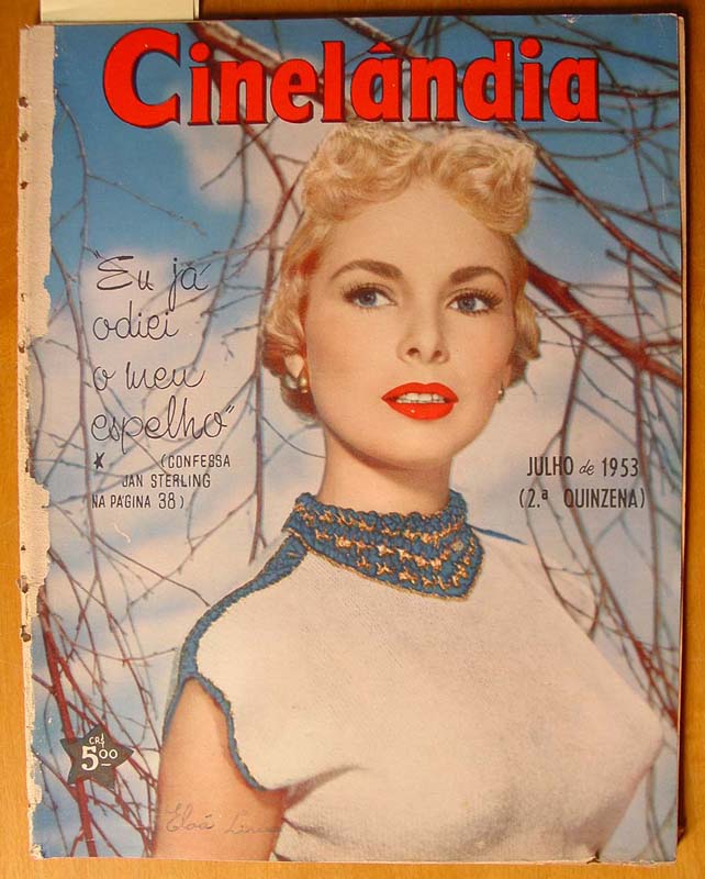 CINELANDIA (Br) magazine side cover Issue 17 15 July 1953