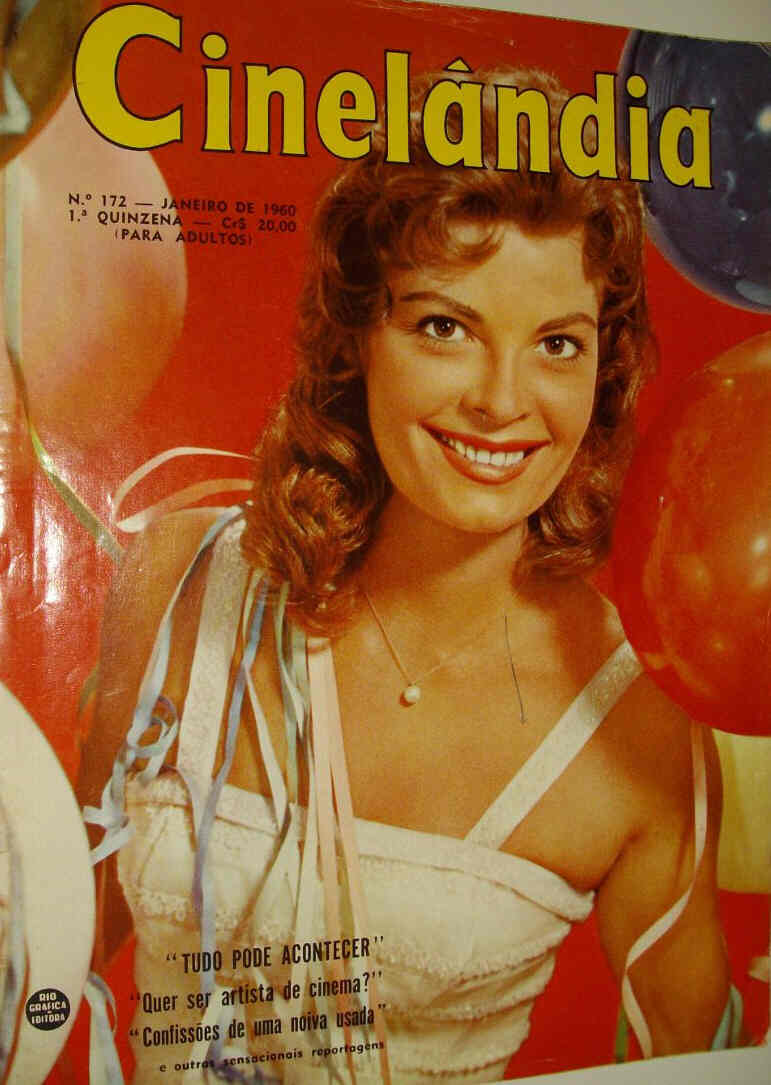 CINELANDIA (Br) magazine side cover Issue 172  1960