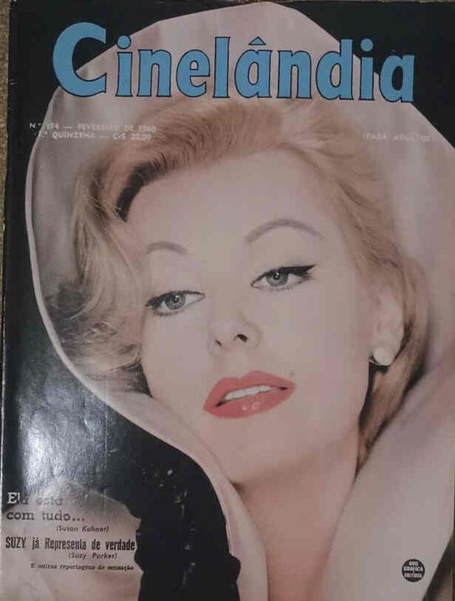 CINELANDIA (Br) magazine side cover Issue 174  1960
