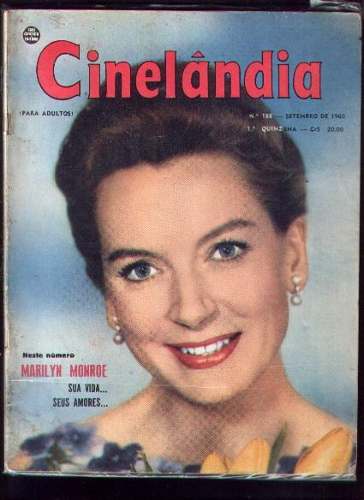 CINELANDIA (Br) magazine side cover Issue 188  1960