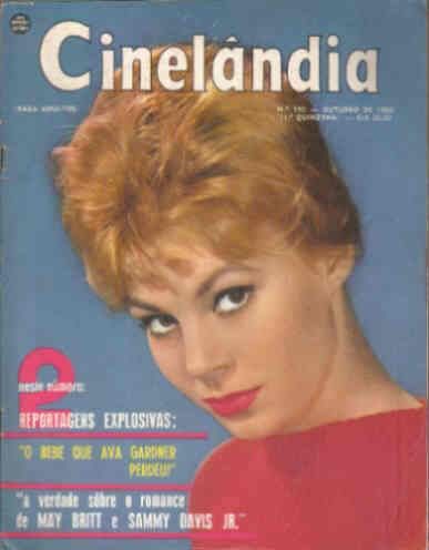 CINELANDIA (Br) magazine side cover Issue 190  1960