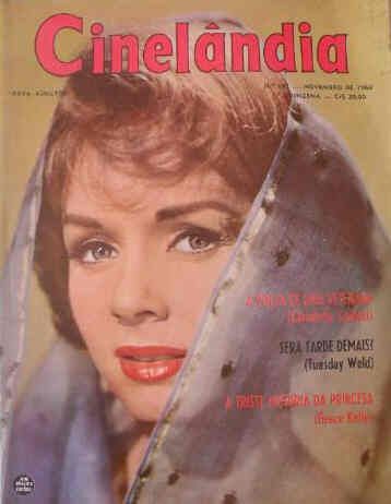 CINELANDIA (Br) magazine side cover Issue 192  1960