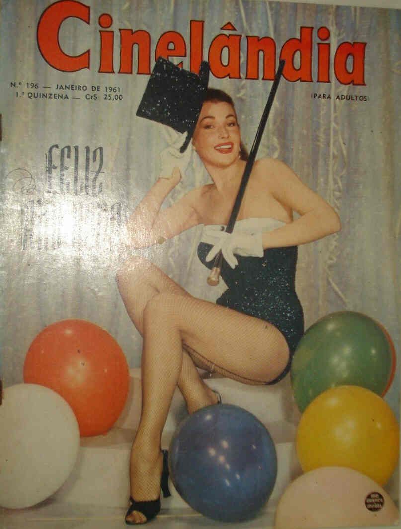 CINELANDIA (Br) magazine side cover Issue 196 1 January 1961