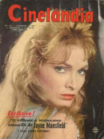 CINELANDIA (Br) magazine side cover Issue 213  1961