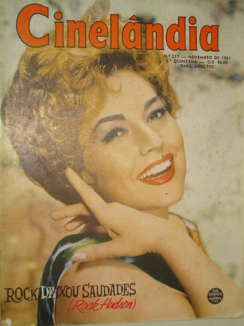 CINELANDIA (Br) magazine side cover Issue 217 November 1961