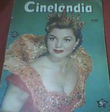CINELANDIA (Br) magazine side cover Issue 23  1953