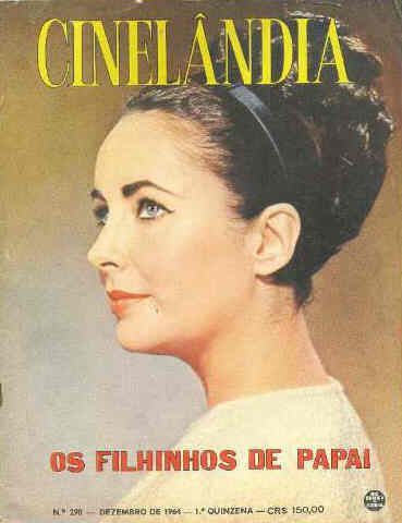 CINELANDIA (Br) magazine side cover Issue 290  1964