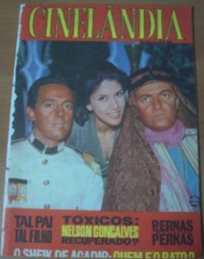 CINELANDIA (Br) magazine side cover Issue 314  1966