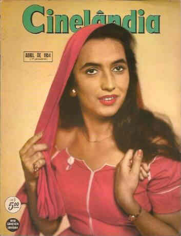 CINELANDIA (Br) magazine side cover Issue 34  1954