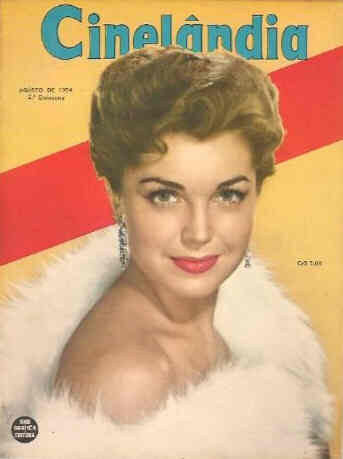 CINELANDIA (Br) magazine side cover Issue 43  1954