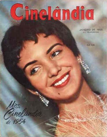 CINELANDIA (Br) magazine side cover Issue 52  1955