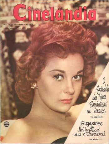CINELANDIA (Br) magazine side cover Issue 78  1956