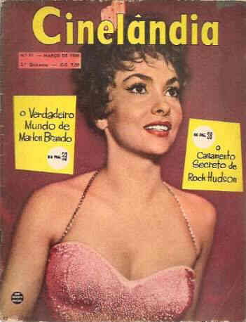 CINELANDIA (Br) magazine side cover Issue 81  1956