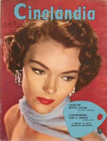 CINELANDIA (Br) magazine side cover Issue 95  1956