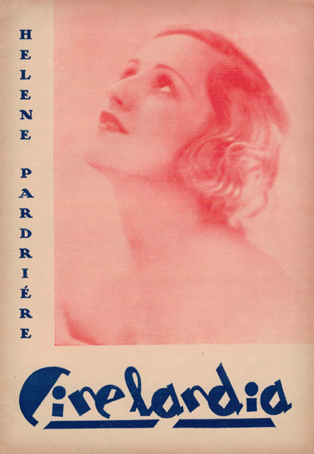CINELANDIA (Pt 1933) magazine side cover Issue 3 April 1933