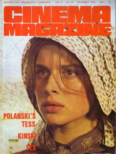 CINEMA (Be) magazine cover Issue 28 November 1979
