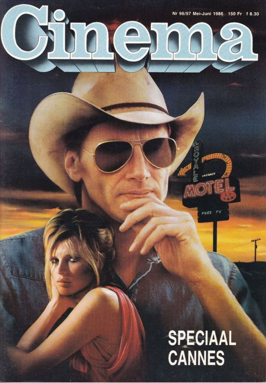 CINEMA (Be) magazine cover Issue 96/97 May/June 1986