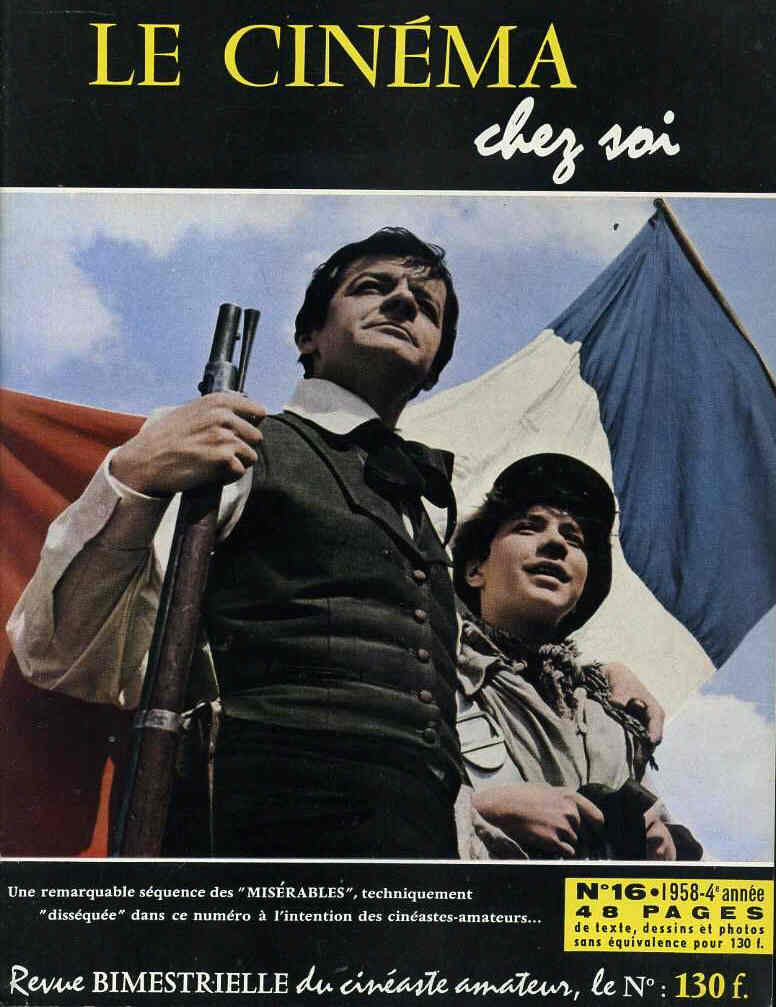 CINEMA CHEZ SOI | LE magazine side cover Issue 16  1958