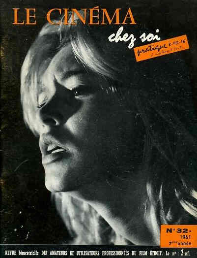CINEMA CHEZ SOI | LE magazine side cover Issue 32  1961