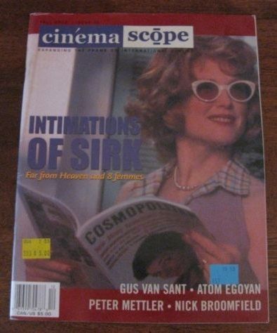 CINEMA SCOPE magazine side cover Issue 12 September 2002
