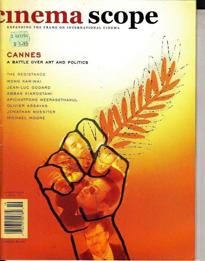 CINEMA SCOPE magazine side cover Issue 19 June 2004