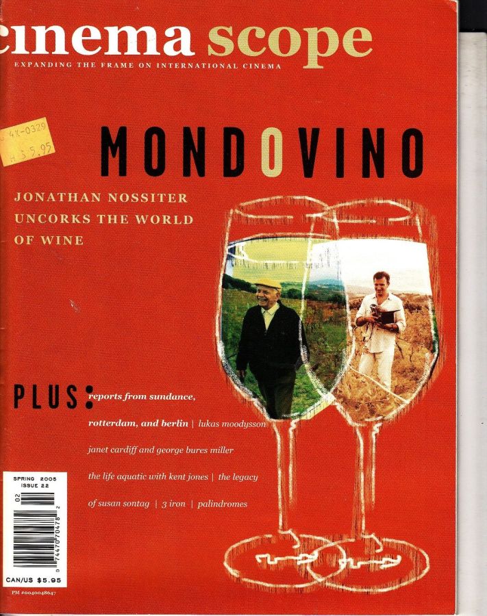 CINEMA SCOPE magazine side cover Issue 22 March 2005