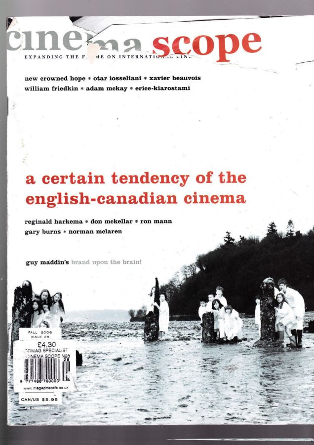 CINEMA SCOPE magazine side cover Issue 28 September 2006