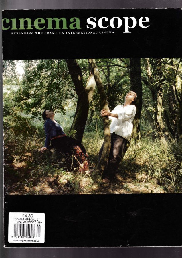 CINEMA SCOPE magazine side cover Issue 29 January 2007