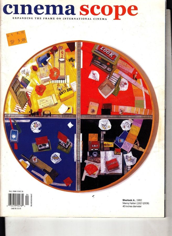 CINEMA SCOPE magazine side cover Issue 36 September 2008