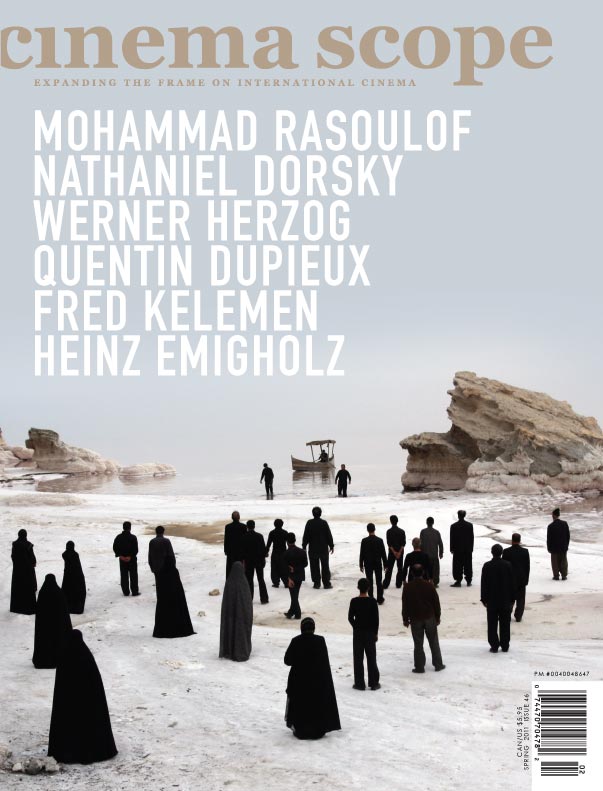 CINEMA SCOPE magazine cover Issue 46 April/May/June - Spring issue 2011
