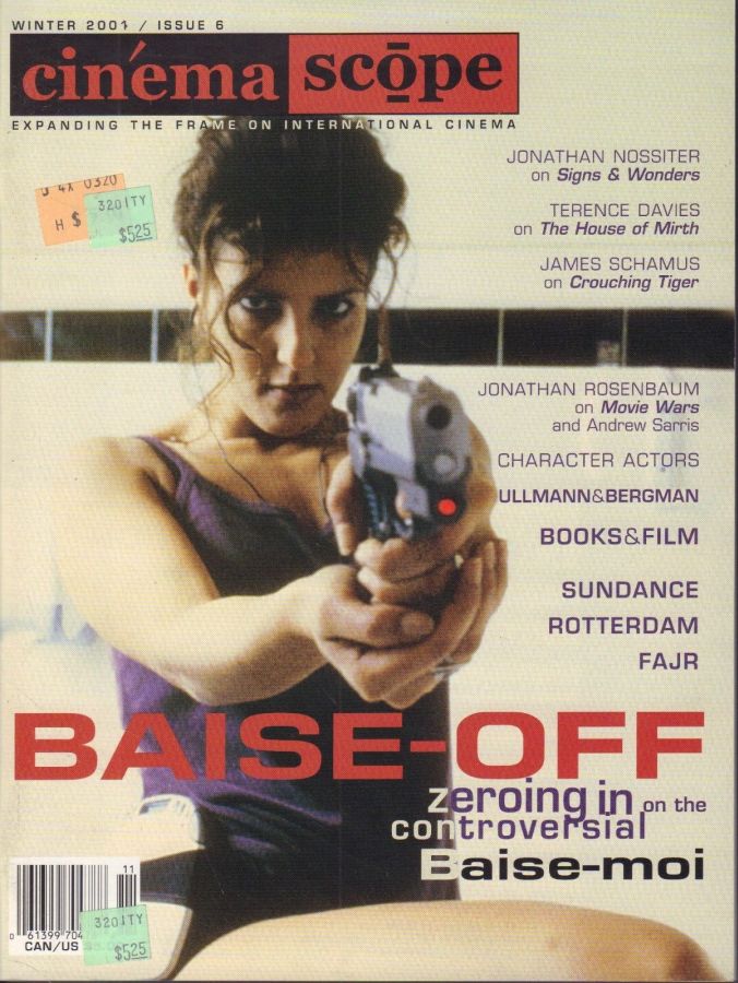 CINEMA SCOPE magazine side cover Issue 6 January 2001