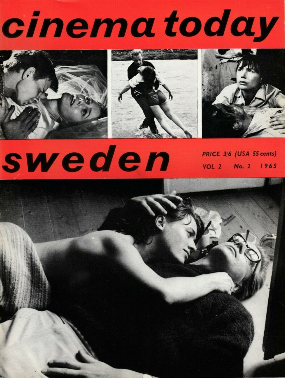 CINEMA TODAY magazine cover  Vol 2 # 2  1965