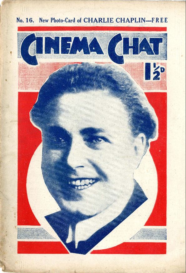 CINEMA CHAT magazine side cover Issue 16 8 September 1919