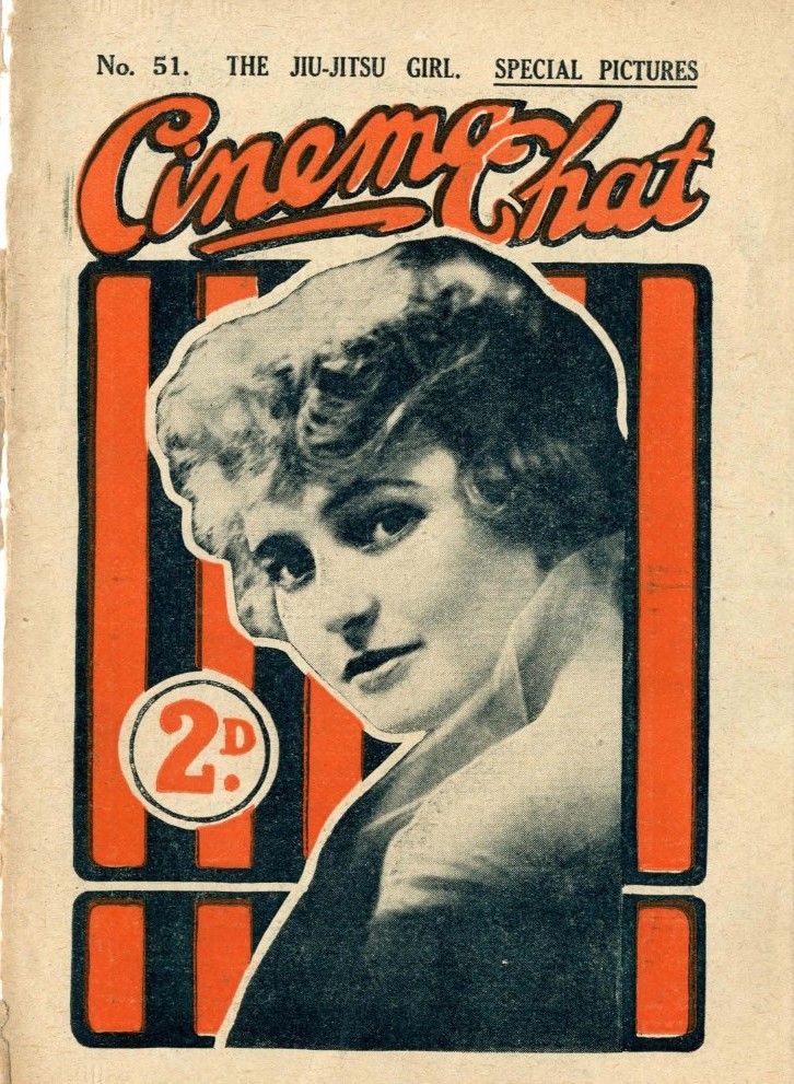 CINEMA CHAT magazine side cover Issue 51 10 May 1920