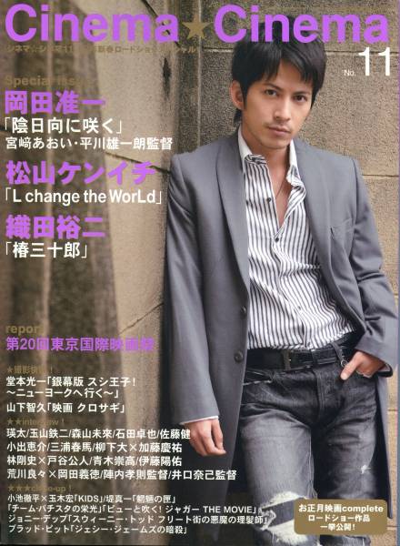 CINEMA CINEMA magazine side cover Issue 11 November 2007