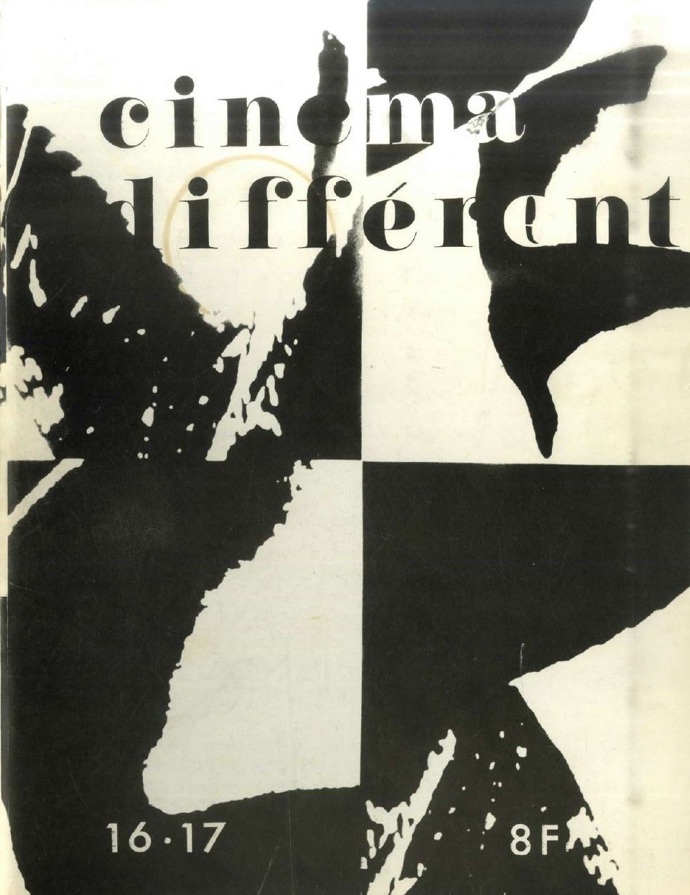 CINEMA DIFFERENT magazine side cover Issue 16-17  January 1978