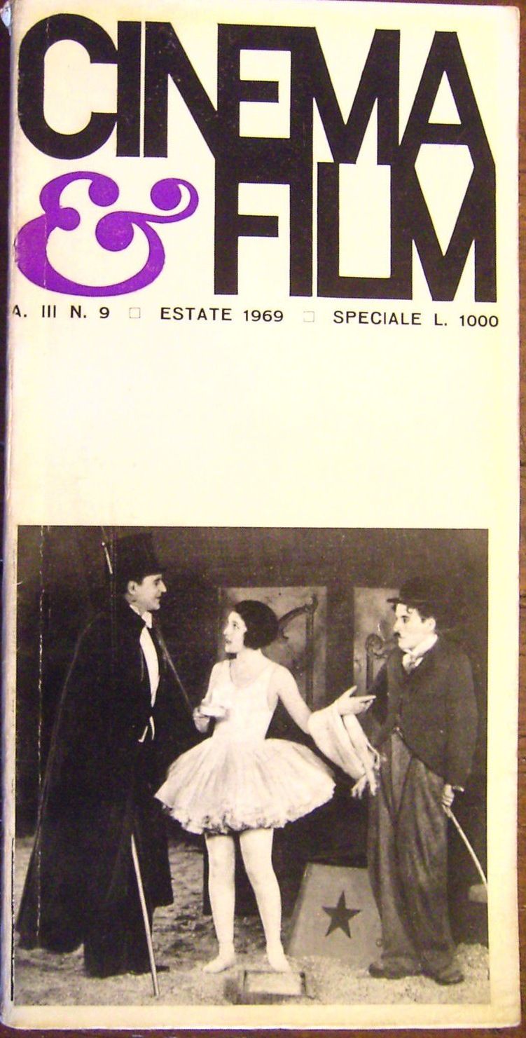CINEMA AND FILM magazine side cover Issue 9 Summer 1969