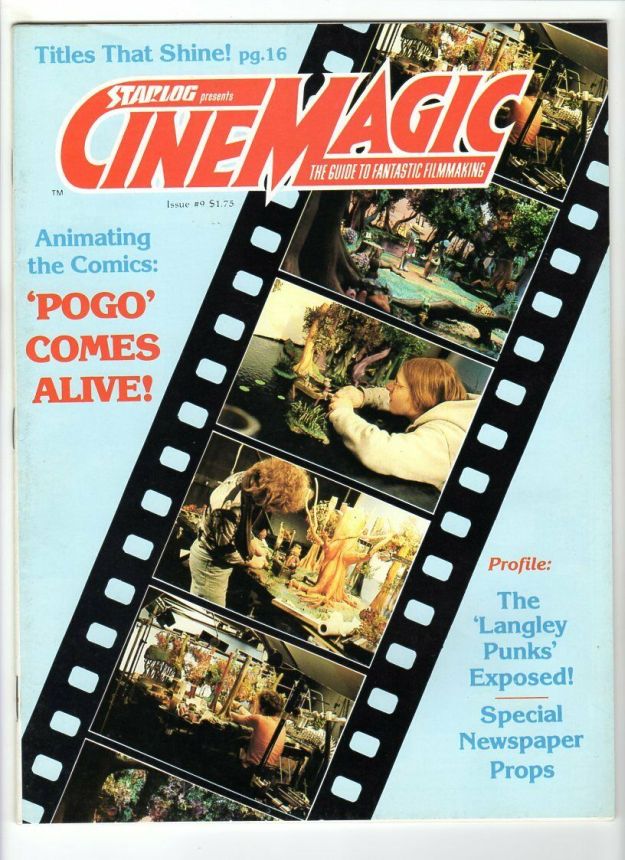 CINEMAGIC magazine cover Issue 9  1980