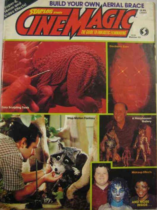 CINEMAGIC magazine cover Issue 30 Summer 1985