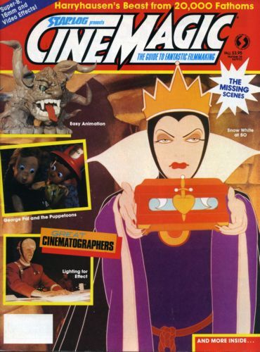 CINEMAGIC magazine cover Issue 36  1987