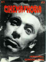 CINEMAPHOBIA magazine cover Issue 3  1989