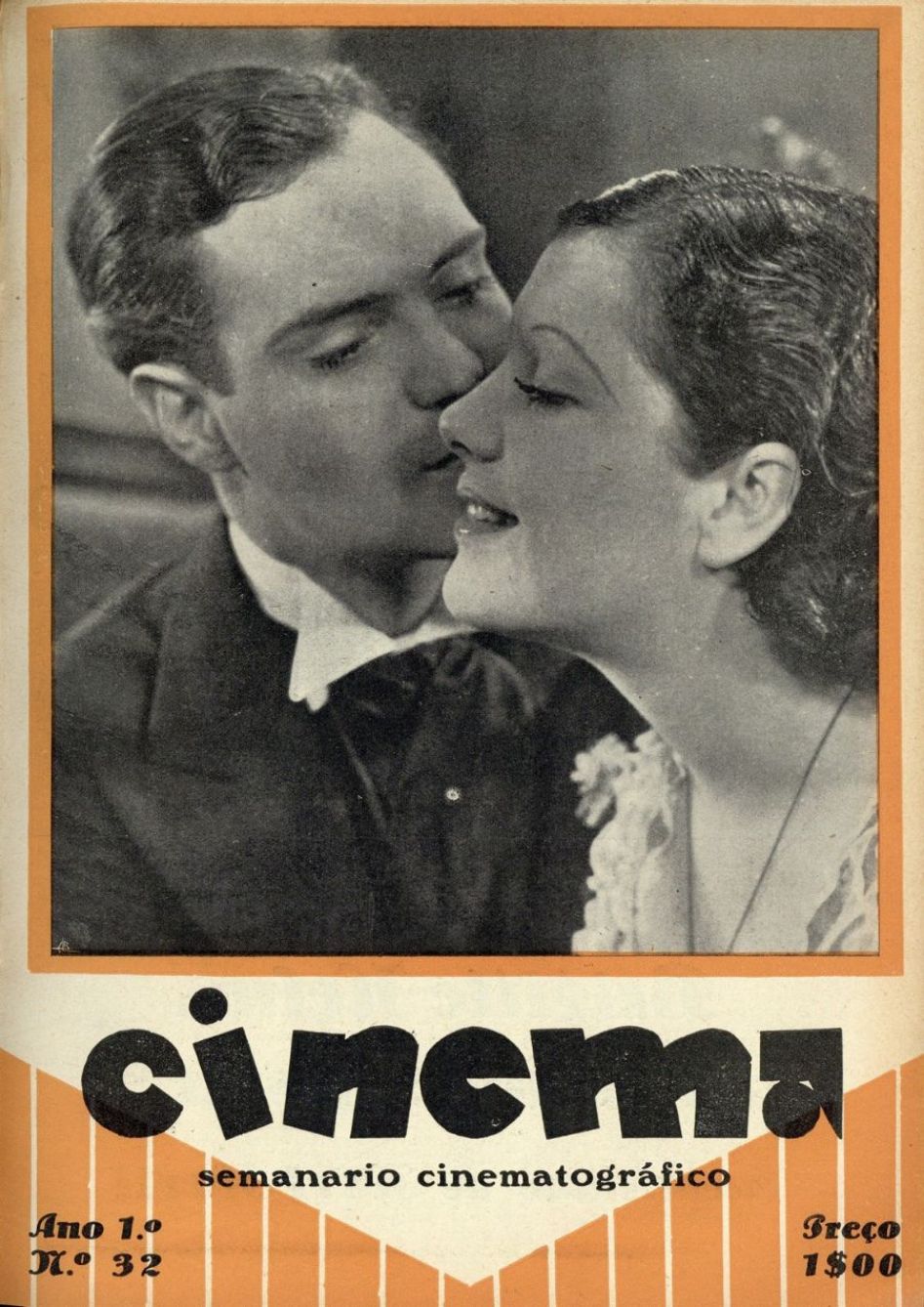 CINEMA (PT 1932) magazine side cover Issue 32 29 October 1932