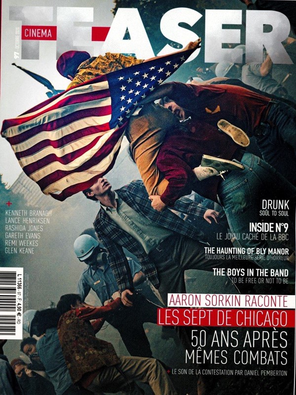 CINEMA TEASER magazine side cover Issue 97  October 2020