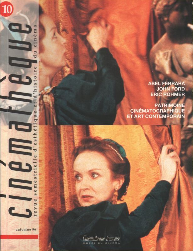 CINEMATHEQUE magazine side cover Issue 10 Autumn 1996
