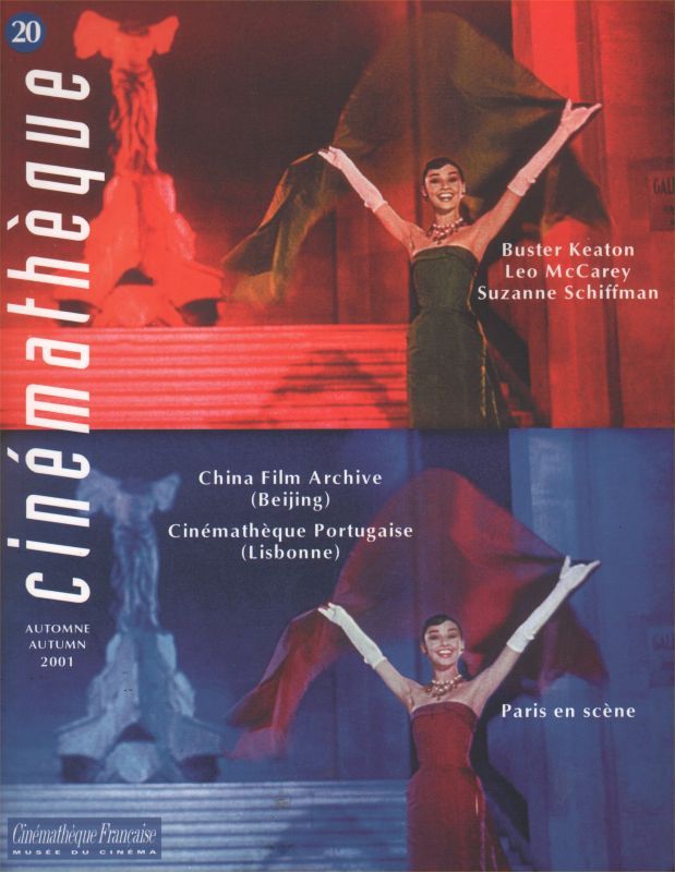 CINEMATHEQUE magazine side cover Issue 20 Autumn 2001